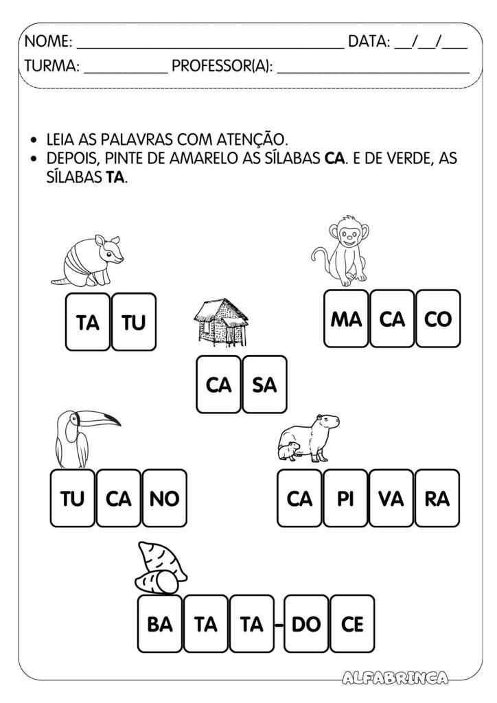 Sequência didática - Kabá Darebu - Interpretação - Alfabetização