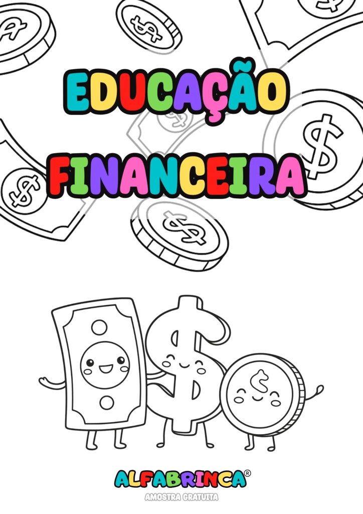 Educação Financeira para Crianças | 2 atividades gratuitas para imprimir - Alfabrinca