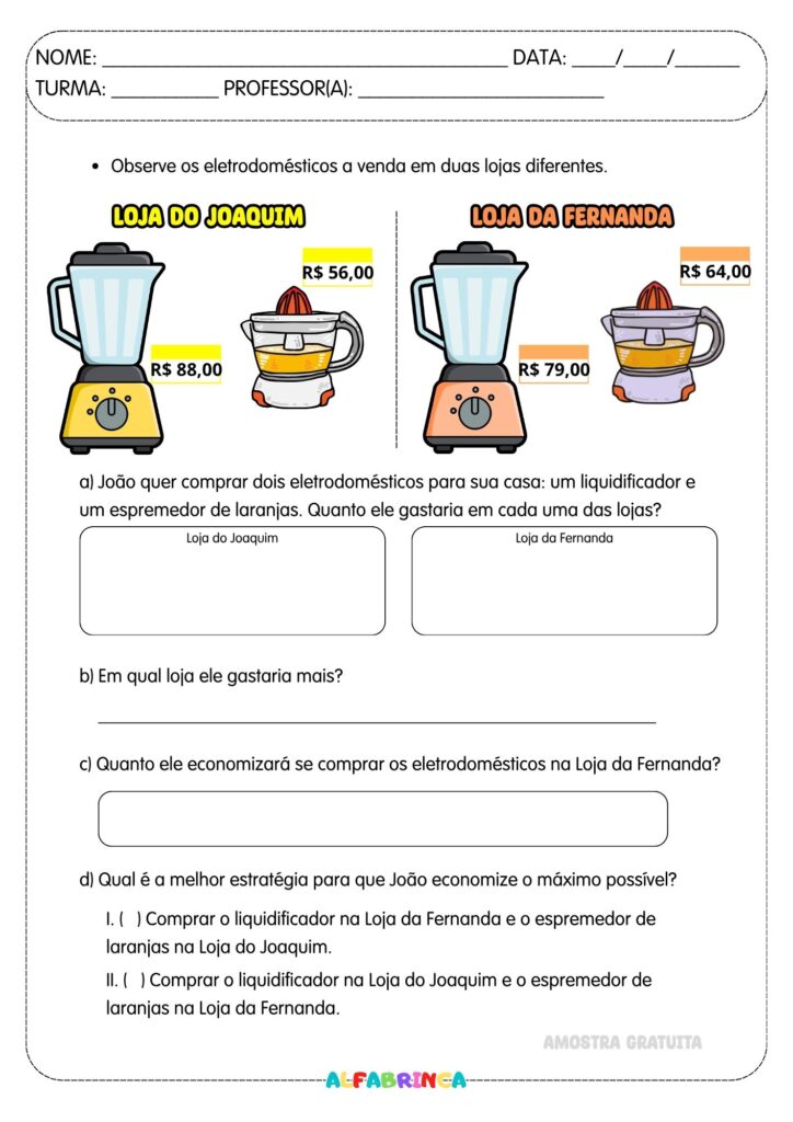 Educação Financeira para Crianças | 2 atividades gratuitas para imprimir - Alfabrinca