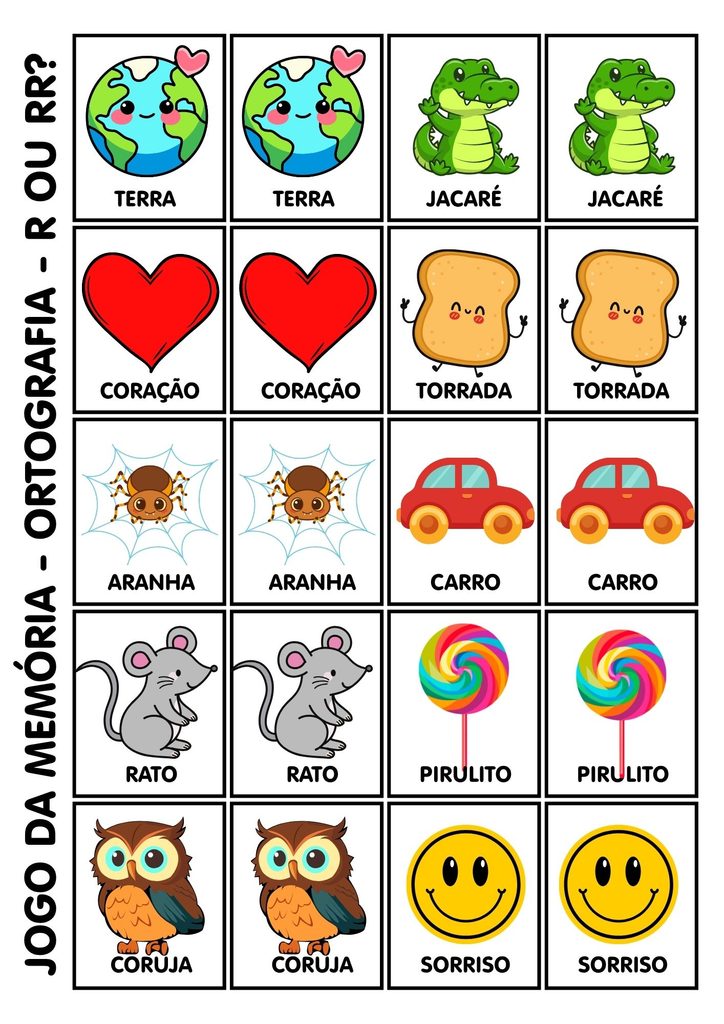 Atividades de ortografia para imprimir – Alfabrinca
